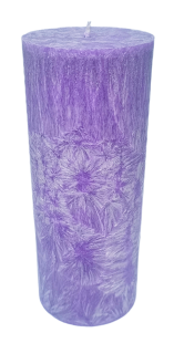 Palmová svíčka - levandule
